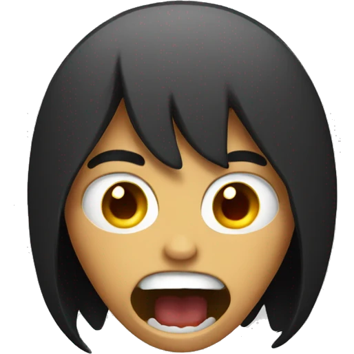 Scream  emoji
