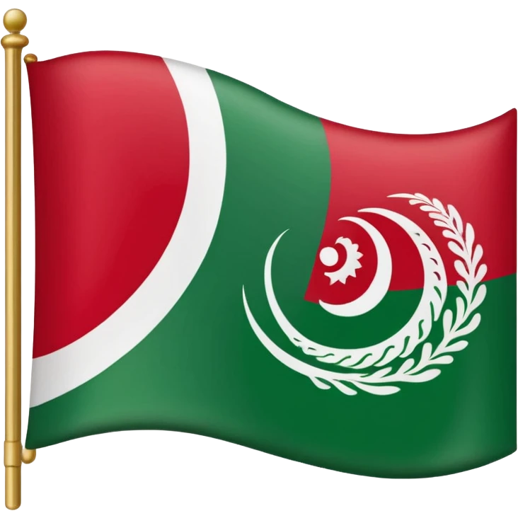 Chechen flag emoji