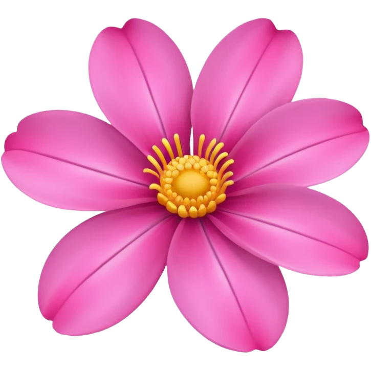 Pink version of this flower 🌺  emoji