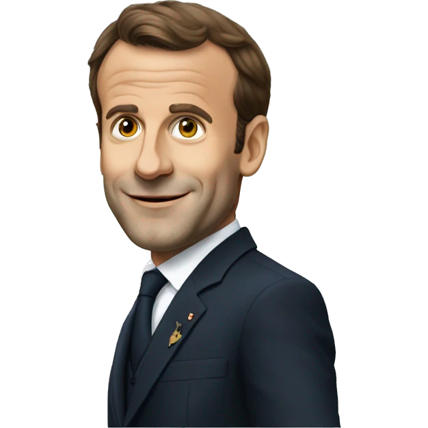 Emanuel Macron emoji