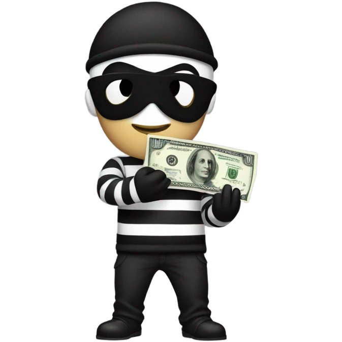 Robber emoji emoji