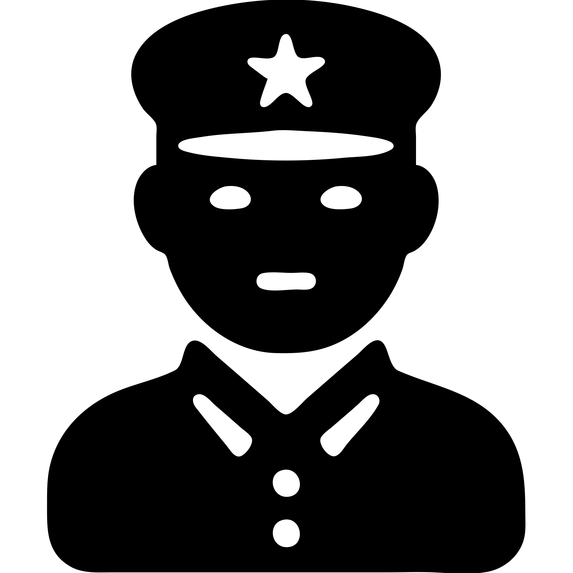 Chinese man in military uniform emoji
