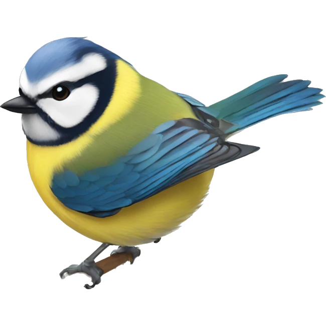 Blue tit emoji