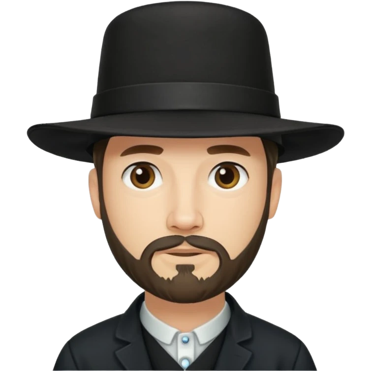 Amish man with goatee emoji