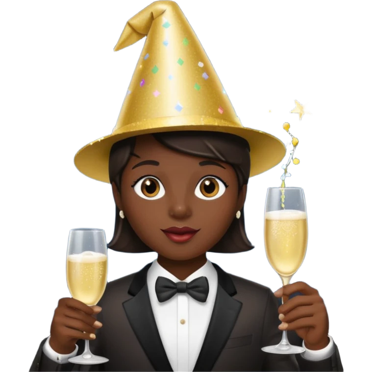 4th option is best. Make it gleam emoji