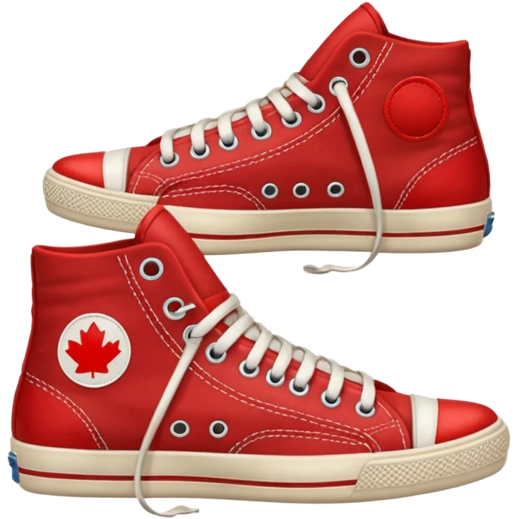 Red sneakers emoji