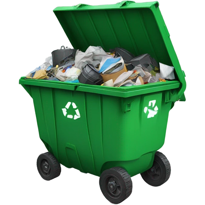 garbage container emoji