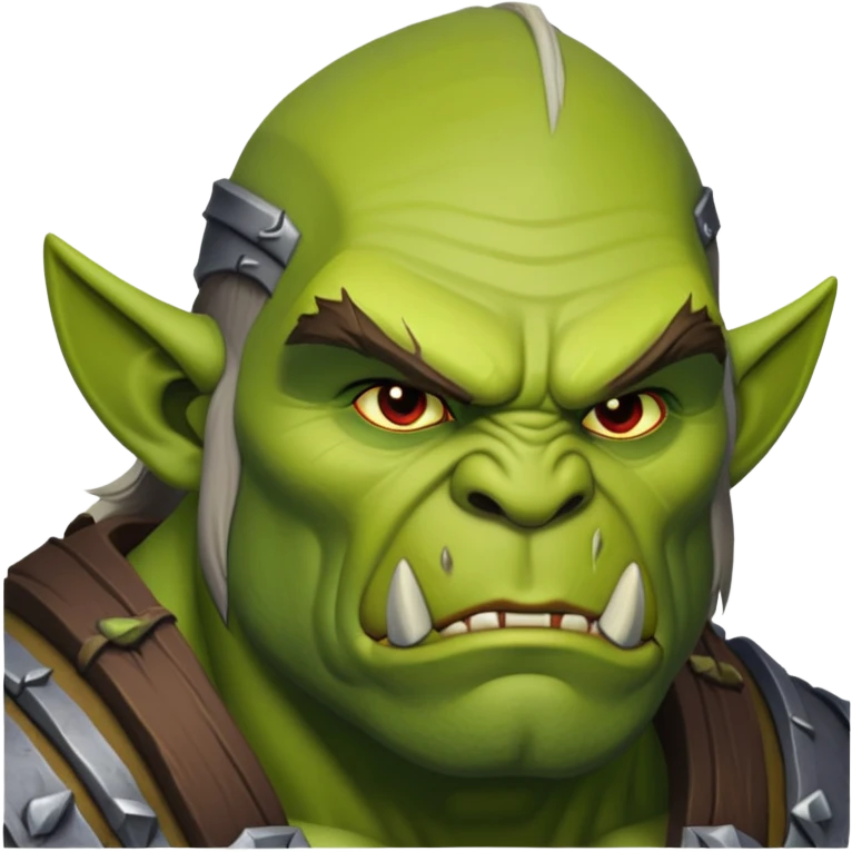 thrall warcraft thinking emoji