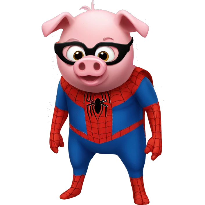 SPIDER-MAN PIG emoji