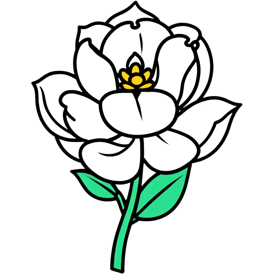 Flor rosa emoji