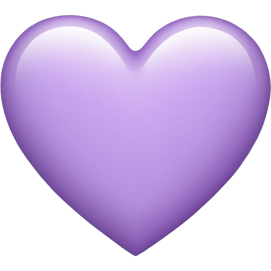 light purple heart emoji