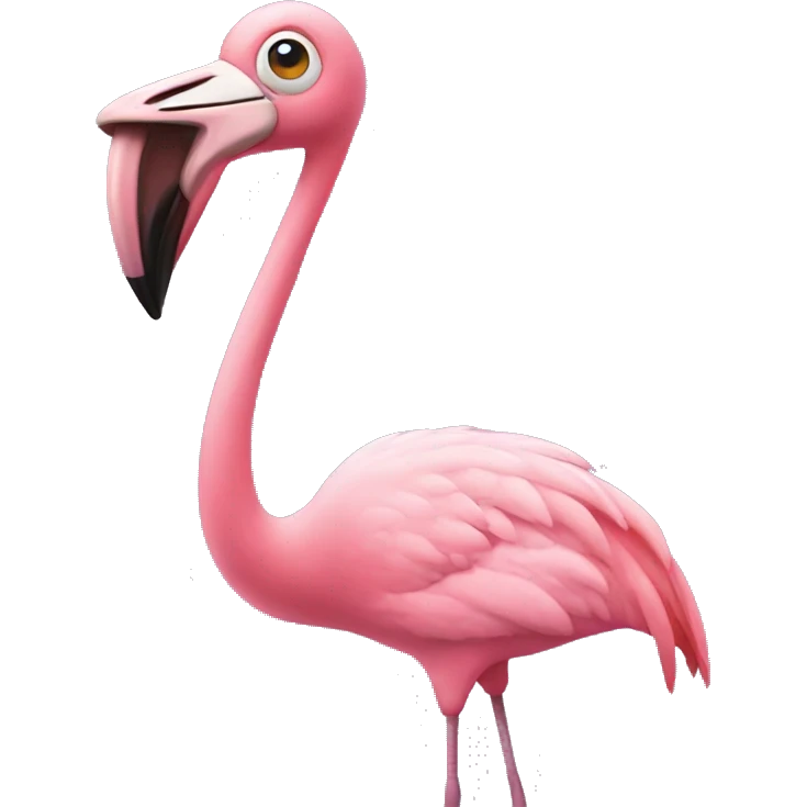 flamingo getting deported emoji