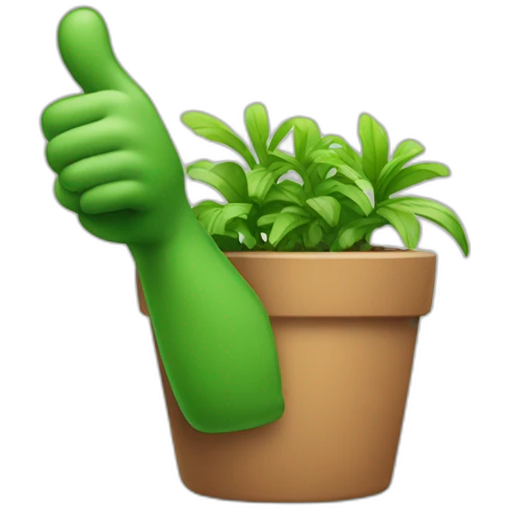 green thumb up emoji