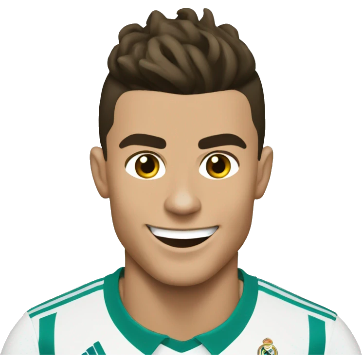 cristiano ronaldo real madrid emoji