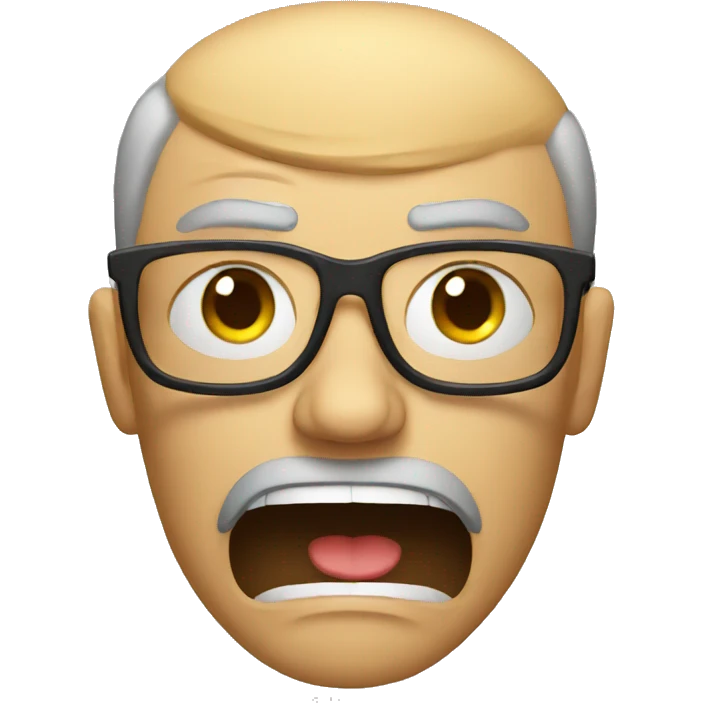 angry teacher emoji