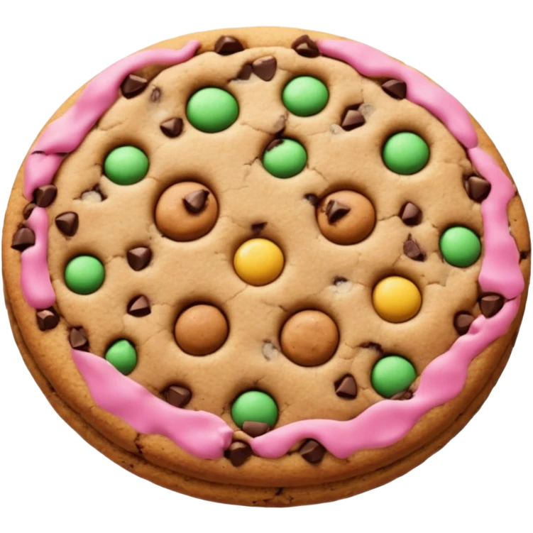 choco chip emoji without face emoji