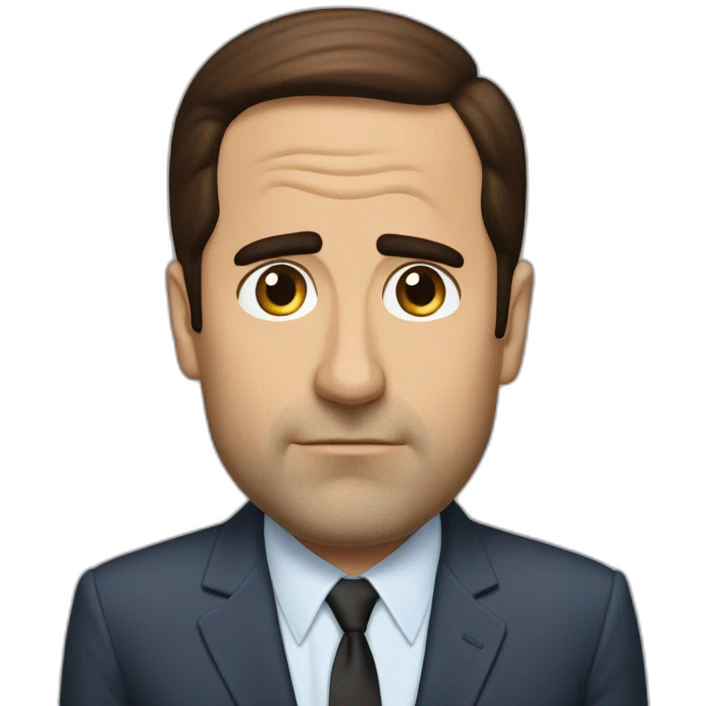 Micheal Scott saying “that’s what she said” emoji