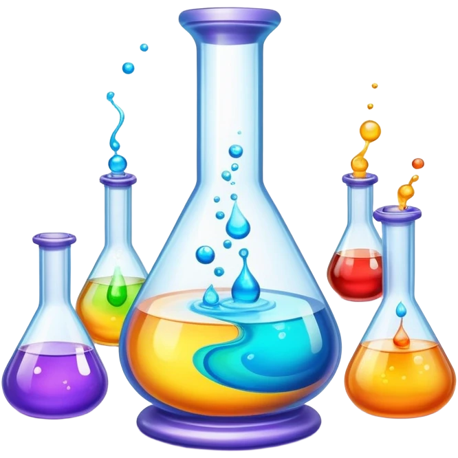 elaborate colorful alchemy setup emoji