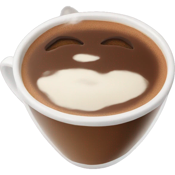 Hot chocolate  emoji