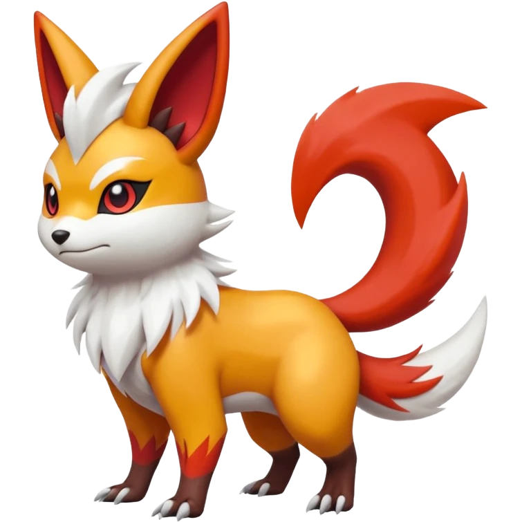 Victini-Zoroark-Raichu-Zangoose-Fakémon-hybrid-creature (full body)  emoji