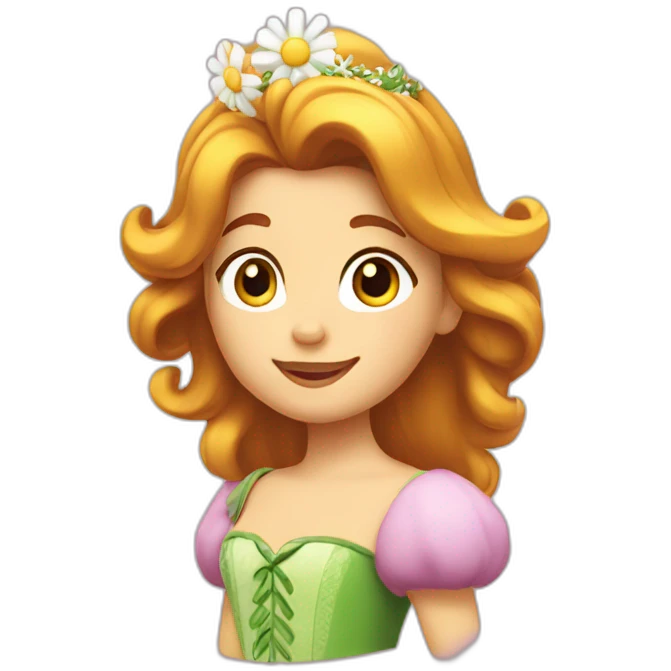 Princesse daisy emoji
