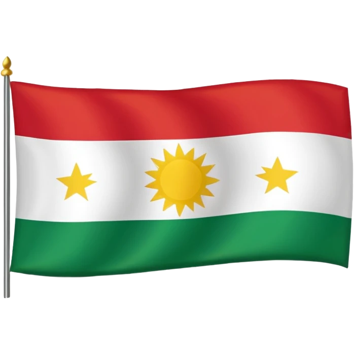 Kurdistan flag emoji
