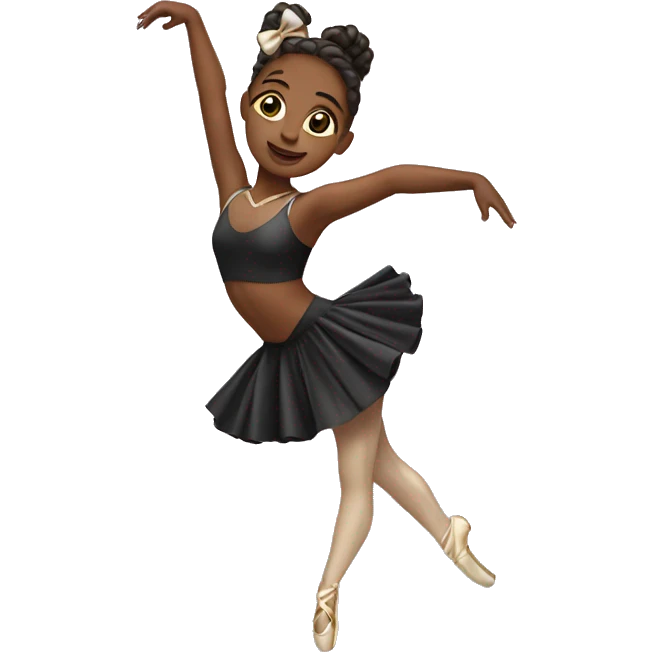 dancer with bow emoji