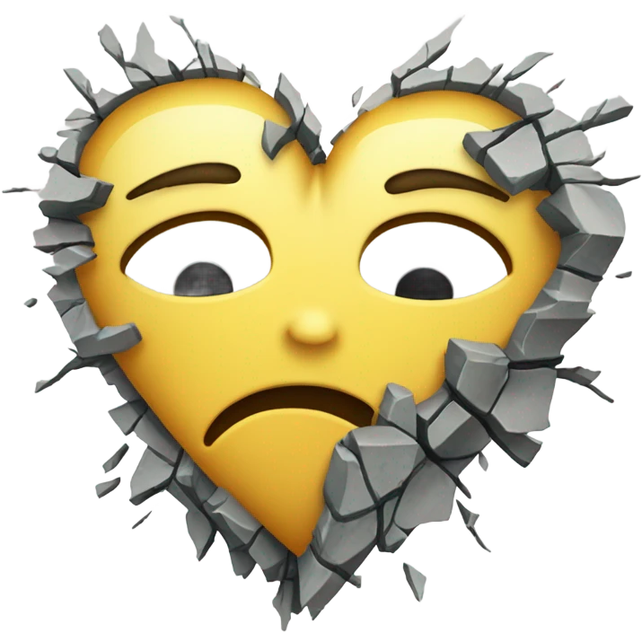 Heartbreak  emoji