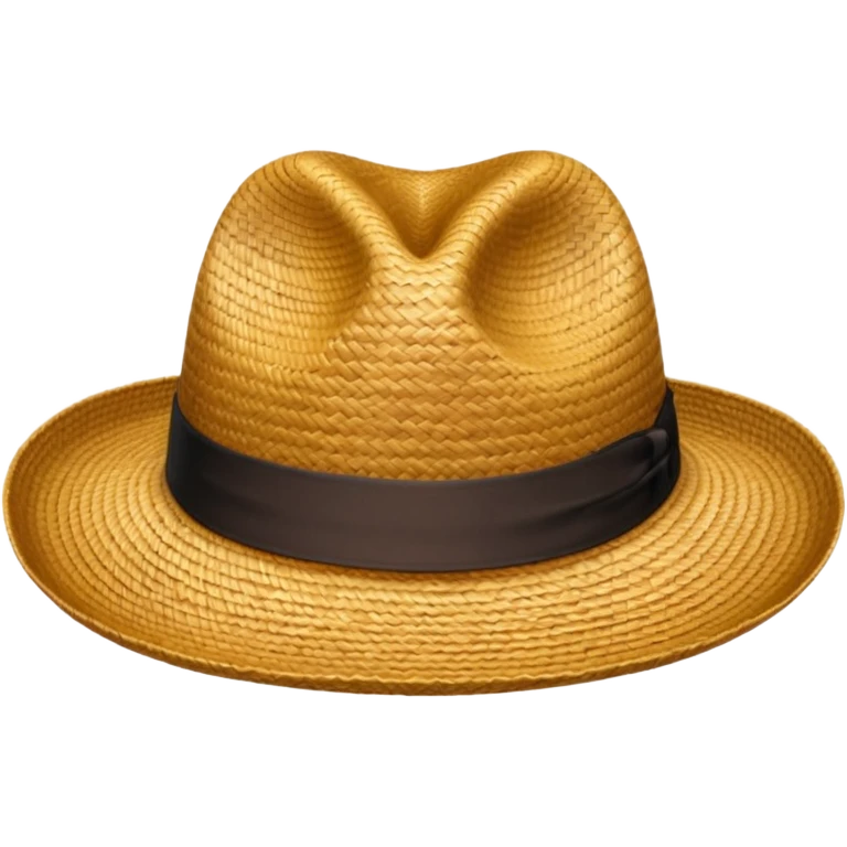 Chapeau de paille emoji