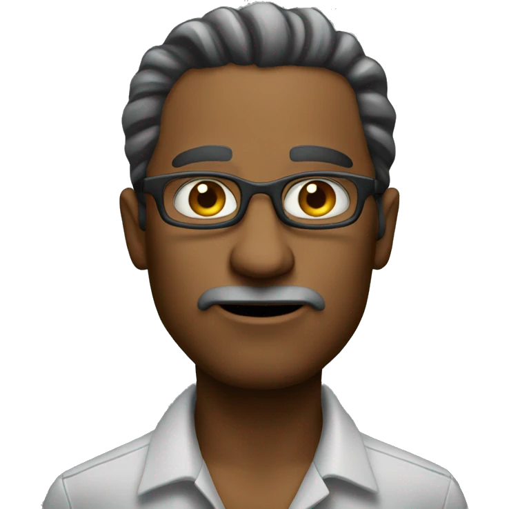 Shady salesman emoji