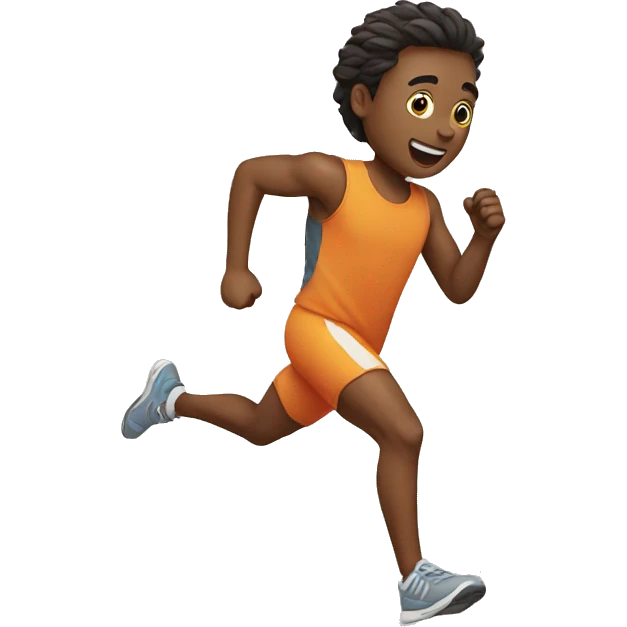 running emoji