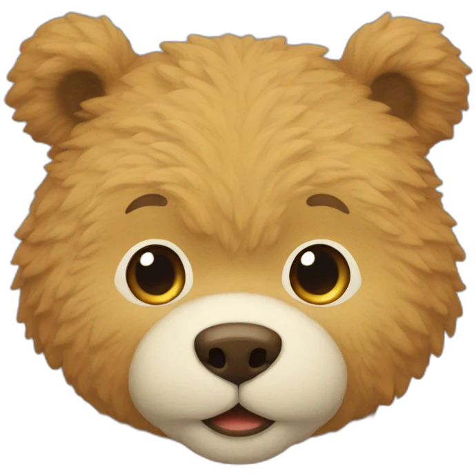 Ours qui rit emoji