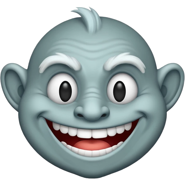 A TROLL FACE EMOJI emoji