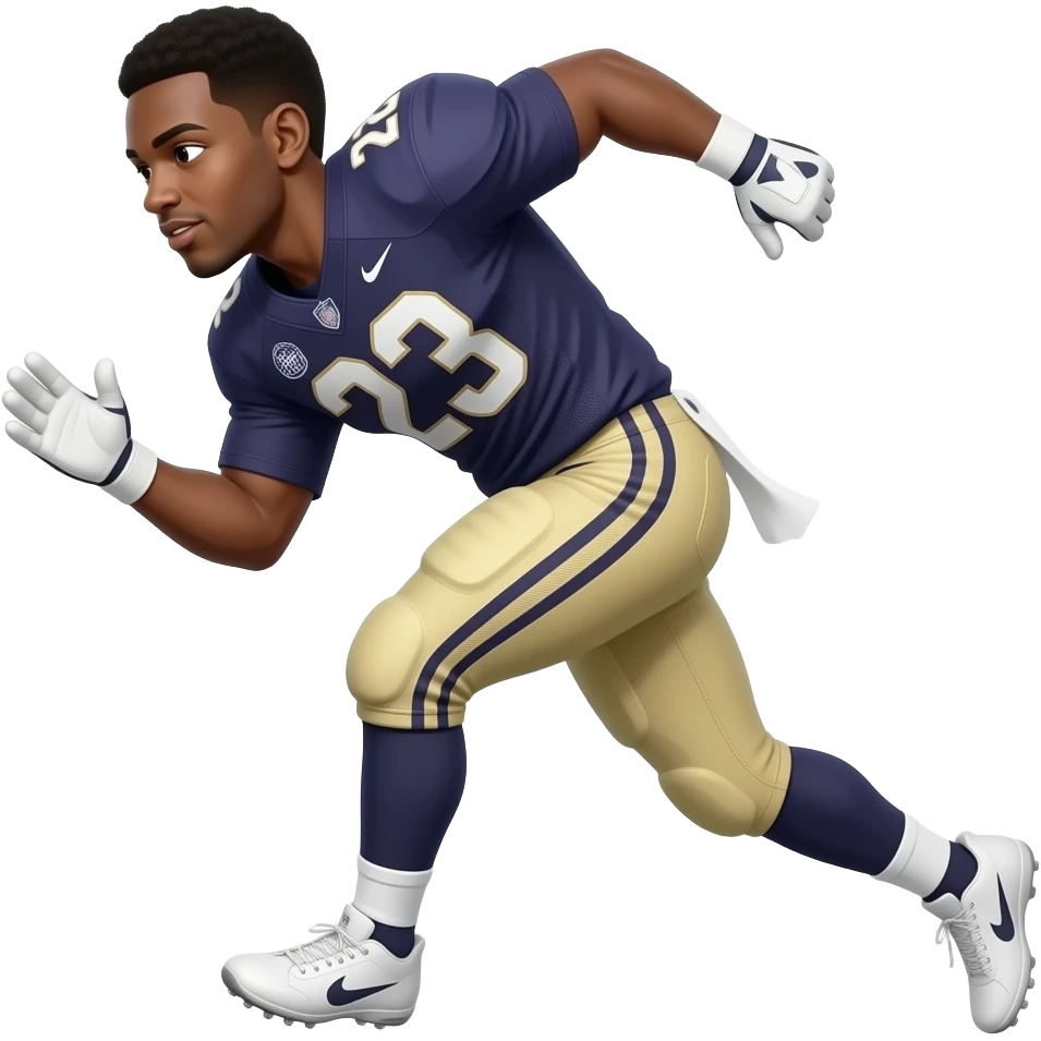 running back bijan emoji