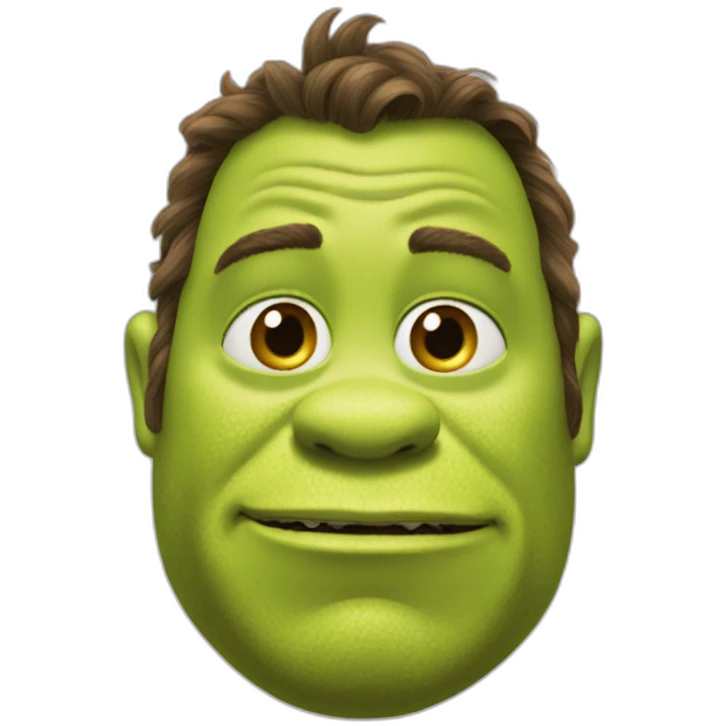 Shrek with too much chromosoms emoji