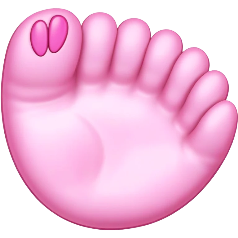 Cat toe beans with nails or claws  emoji