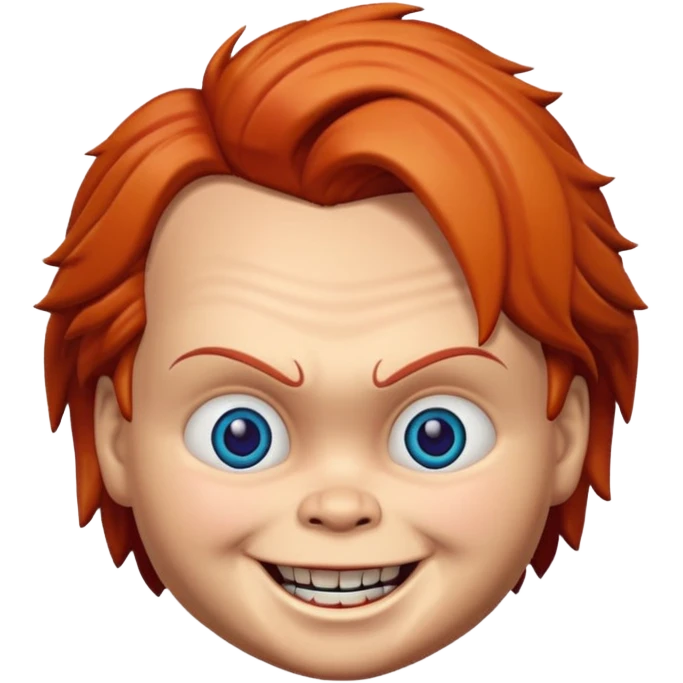 Un emojin de chuky emoji