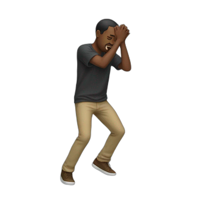 men who dab emoji