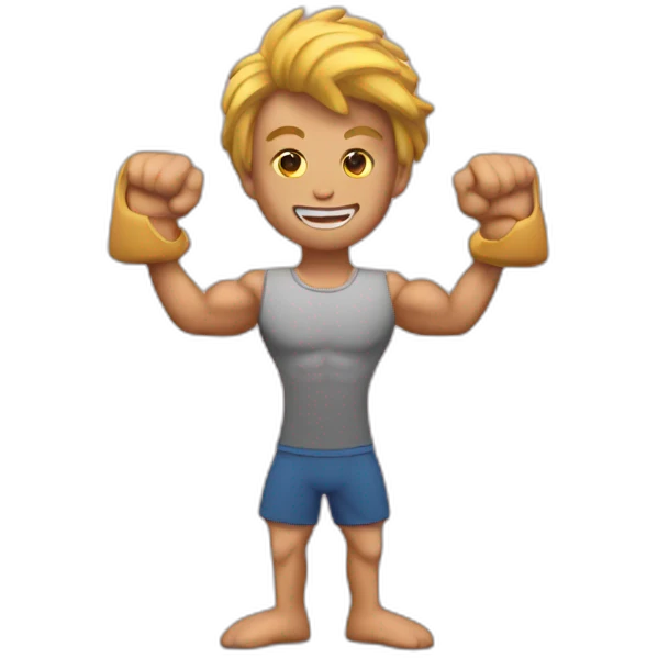 muscle legs emoji