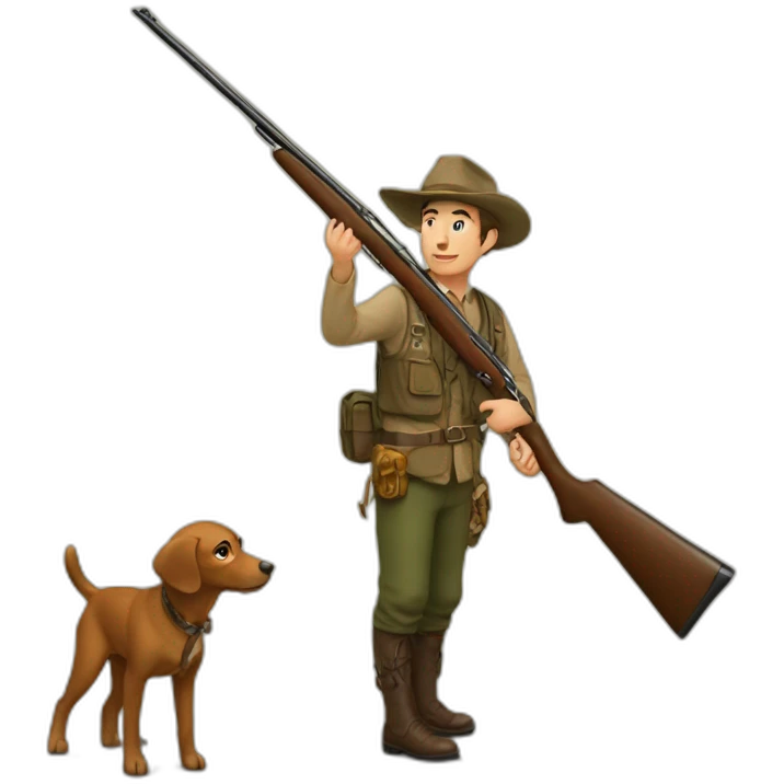 hunting emoji