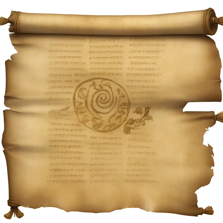 Scroll emoji