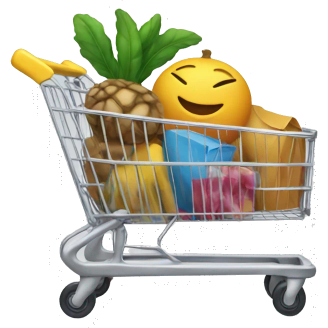 Shopping cart  emoji