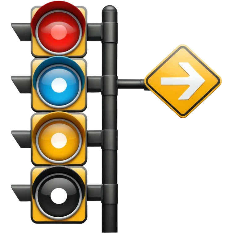 mac os icon rotation retro street signal directions rotating inversion emoji
