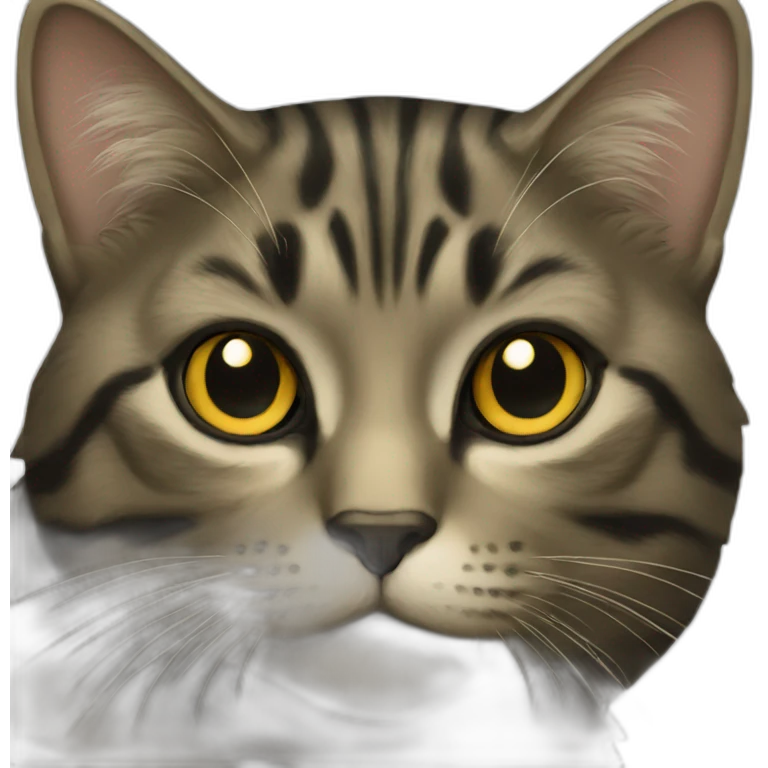 cat black gold emoji
