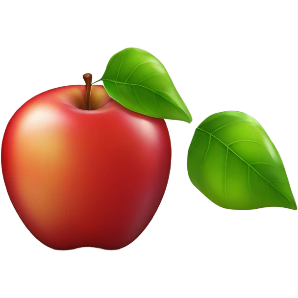 An apple style emoji for collection emails emoji