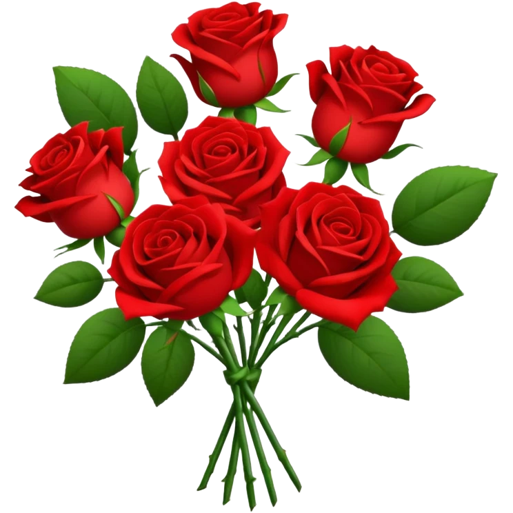 Bouquet of roses emoji