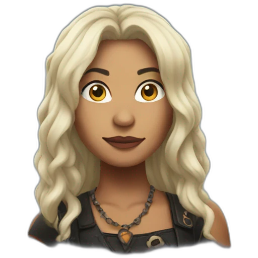 The rock witch emoji