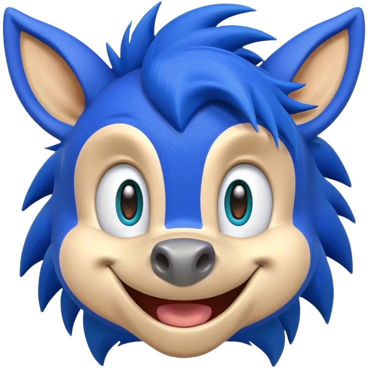 Sonic donkey emoji