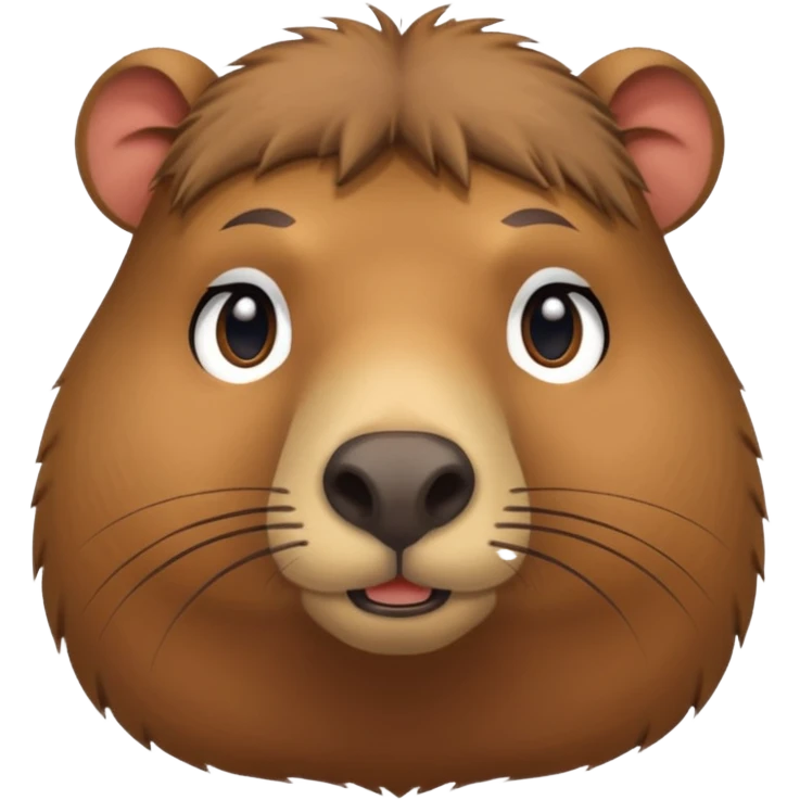 nervous capibara emoji