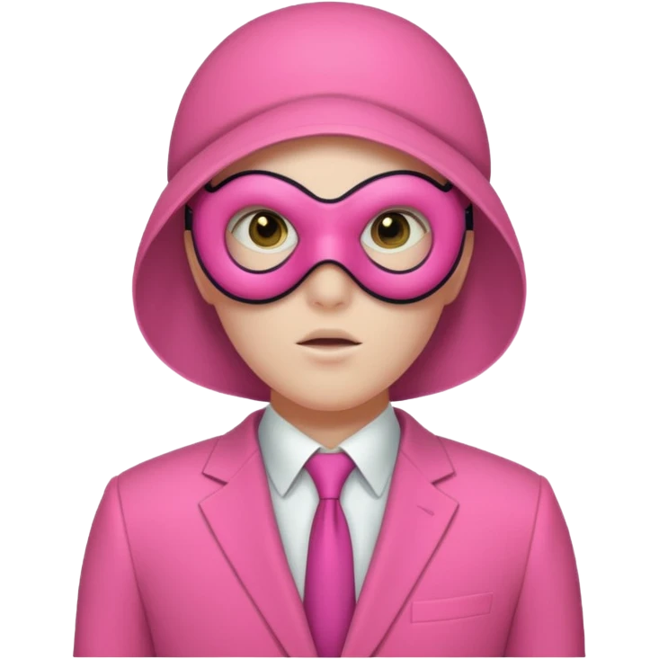 quid Game Guard — Circle mask (pink suit) emoji